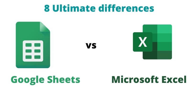 Google Sheets vs Microsoft excel